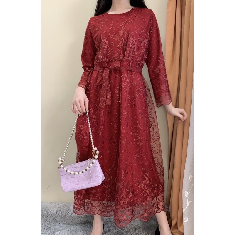 Dress pesta muslim Dress kondangan Gamis muslim Dress bridesmaid Gamis bridesmaid Dress wisuda Gamis