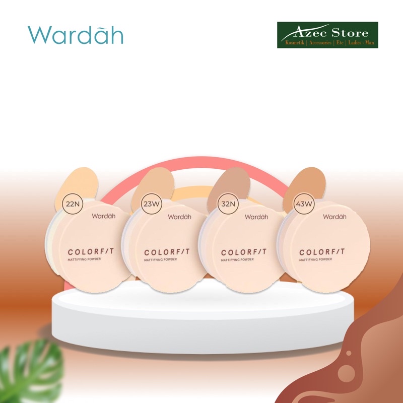 (BEDAK TABUR) Wardah Colorfit Mattifying Powder