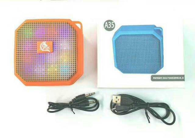 Speaker Speker Bluetooth Mini box Wireless iFOX A35 Lampu Disco