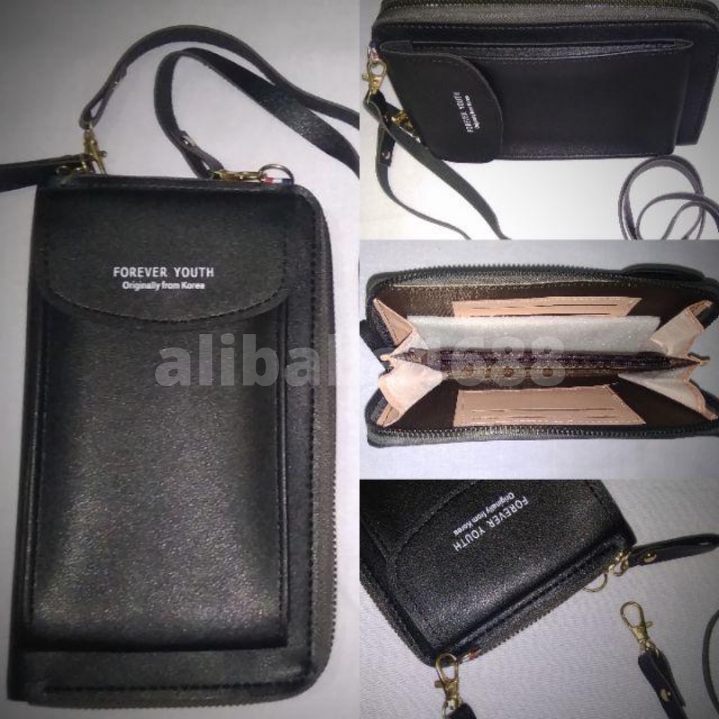 Tas Selempang/ Dompet HP Wanita Import Real Pict Dompet Pocket Tempat Hp Wanita Free Tali Aladdin