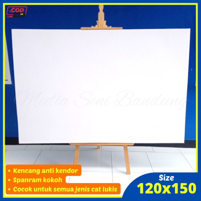 

KANVAS LUKIS 120x150CM TEBAL PREMIUM CANVAS SENI LUKISAN JUMBO