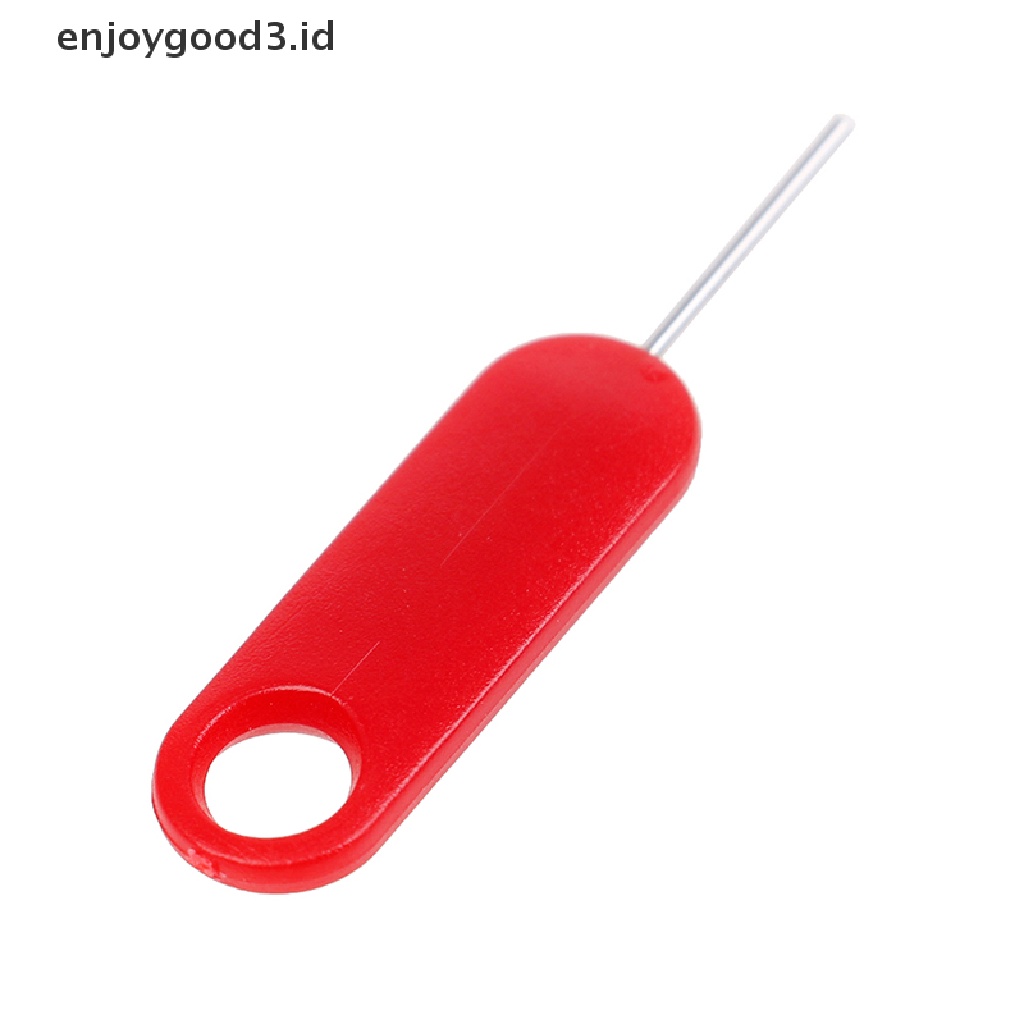 (Rready Stock) 10 Pcs pin Pelepas sim card Warna Merah (ID)