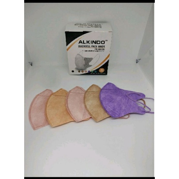 MASKER DUCKBILL ALKINDO 5WARNA ISI 50PCS