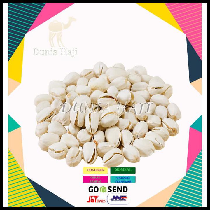 

Hj8X Kacang Pistachio / Fustuk /Kacang Ketawa Kacang Pistachios Murah 500Gr Lg01