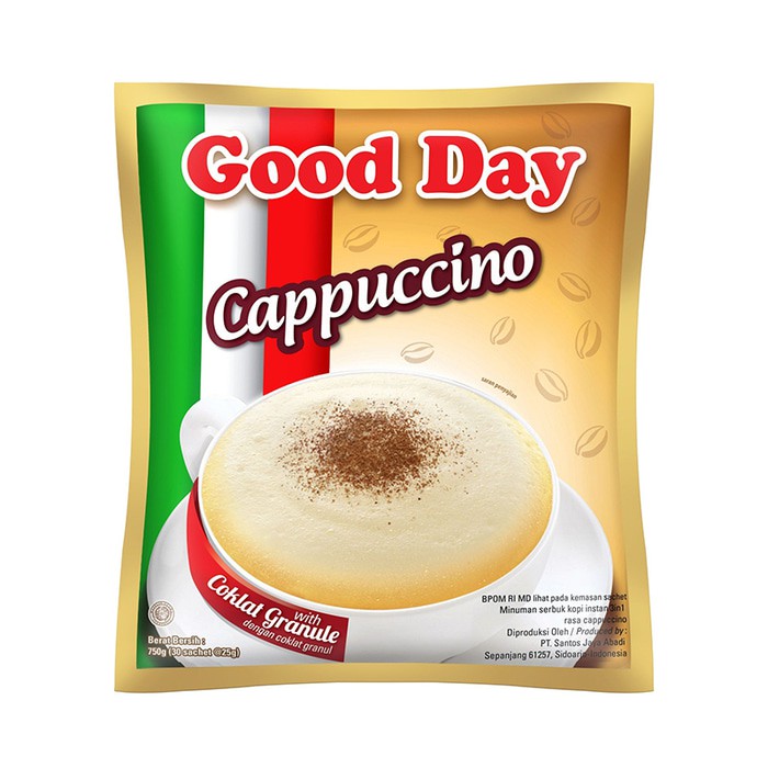 Kopi Good Day Capucino isi 10 sachet