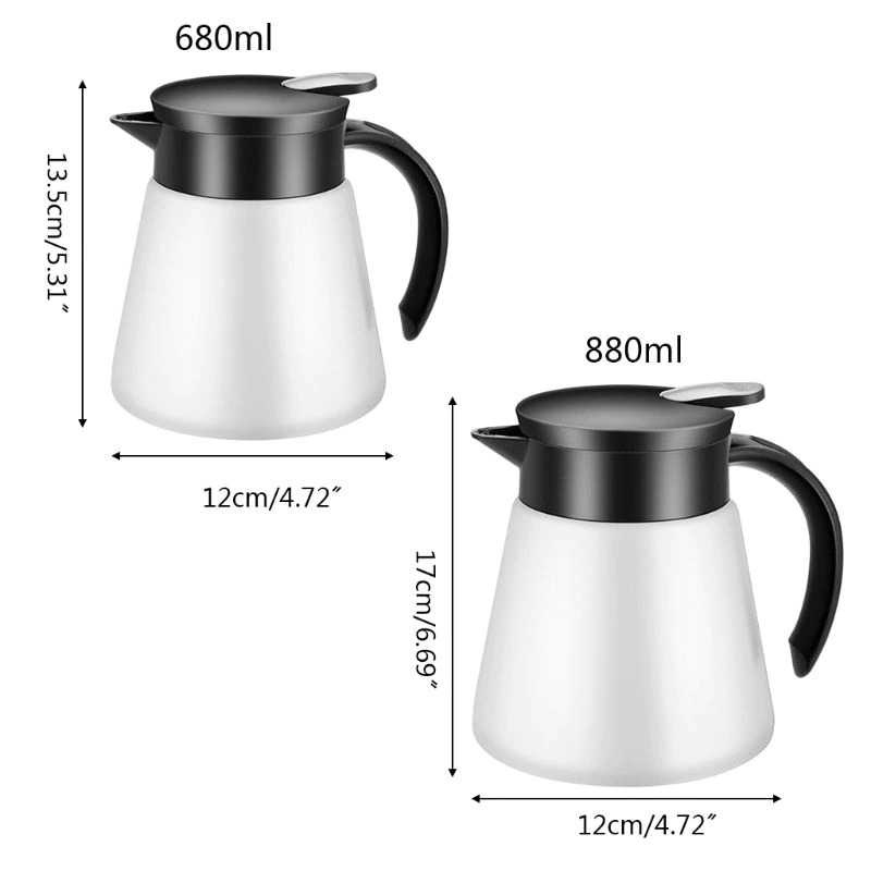 TD-AI02 OOTDTY Teko Air Pitcher Thermos Double Wall Vacuum 880ml - Ody031