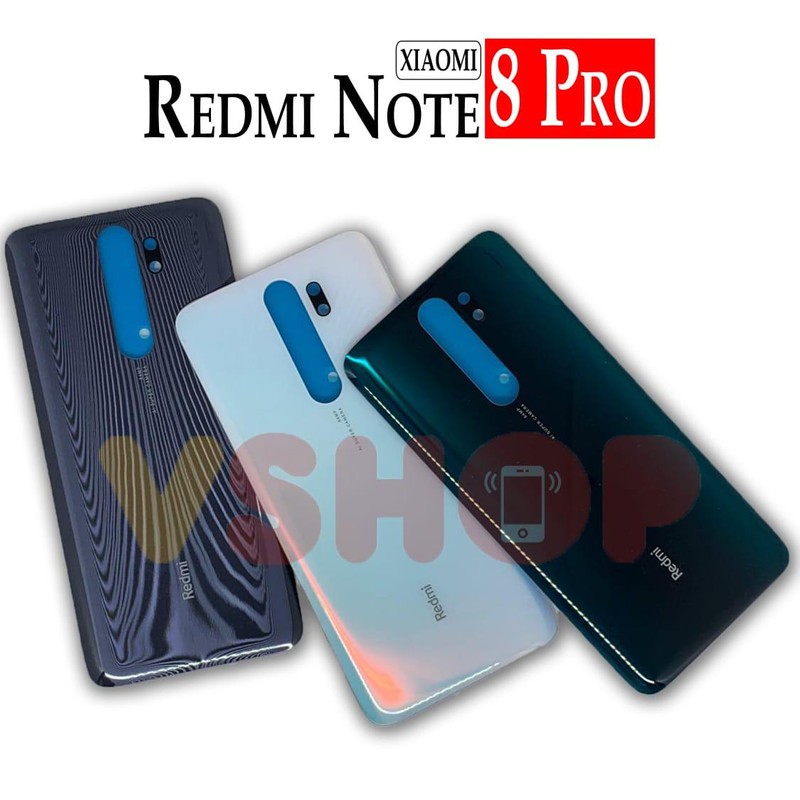 BACKDOOR BACK DOOR CASING TUTUPAN BATERAI XIAOMI REDMI NOTE 8 PRO