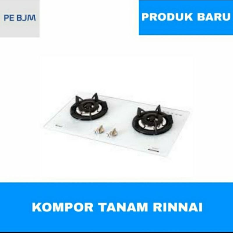 KOMPOR TANAM RINNAI 2 TUNGKU - RB-2GH-C - GARANSI RESMI