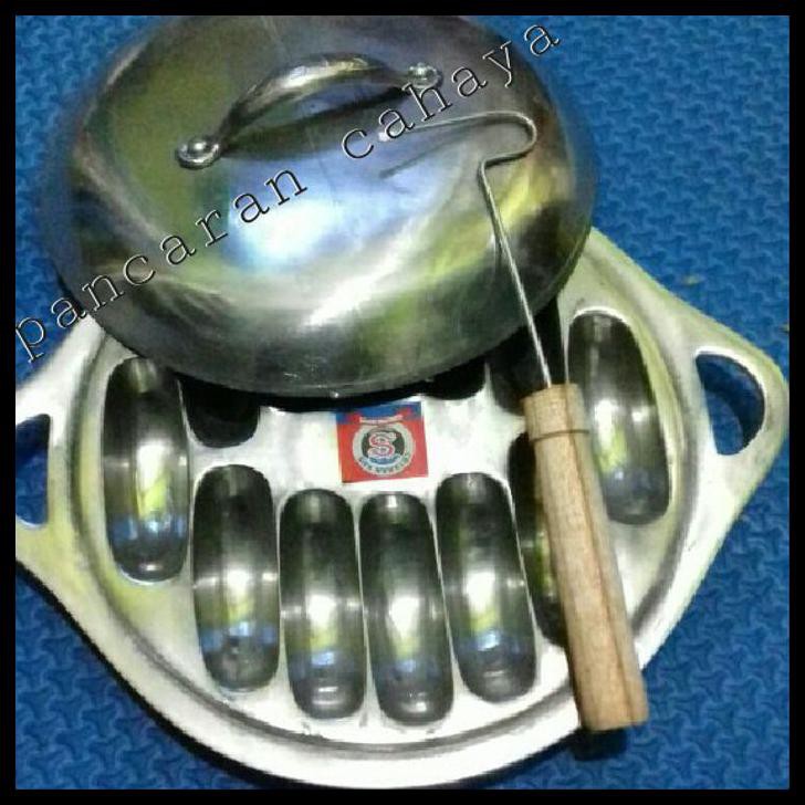 S7RZ CETAKAN KUE PUKIS PANCONG SEDANG PLUS TUTUP TEBAL SAMA CANGKOLANNYA VO9V