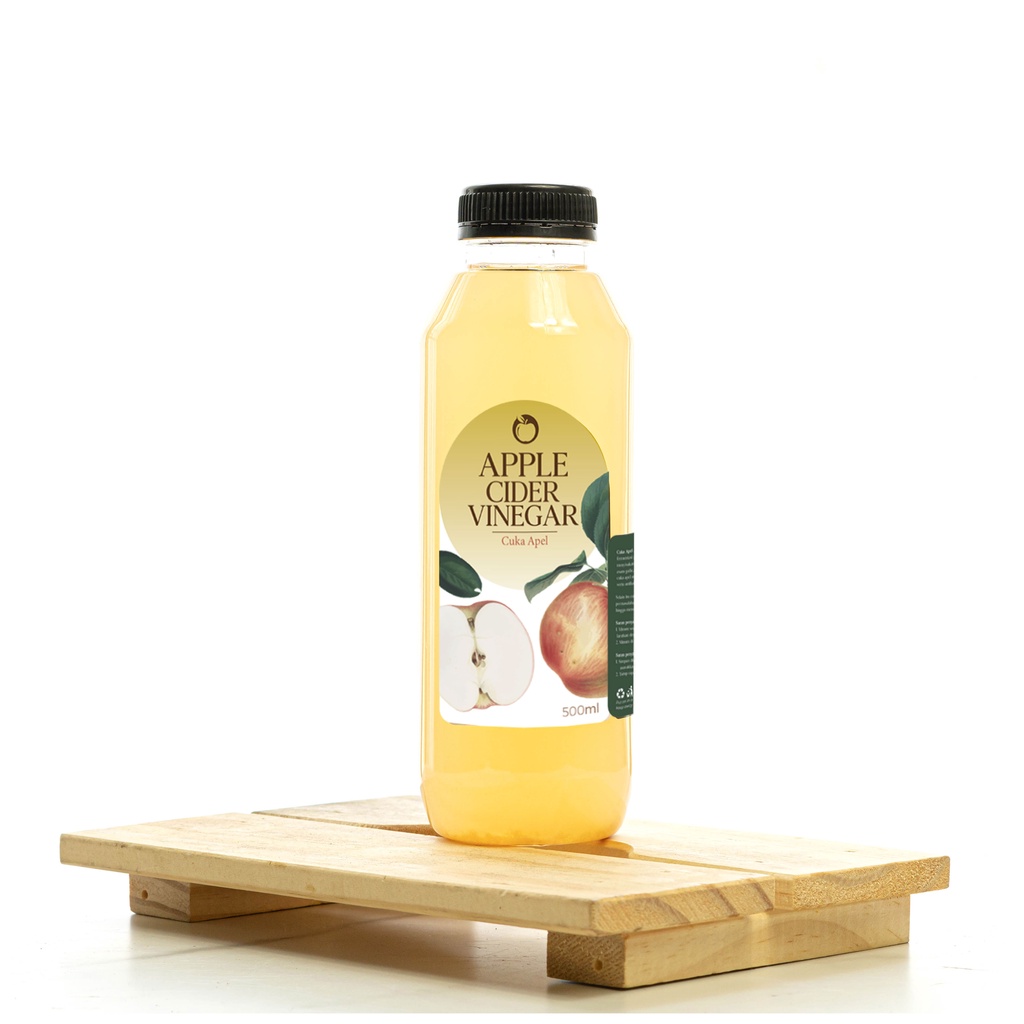 Safiya Cuka Apel Organik 500 Ml Original Apple Cider Vinegar Diet Detox