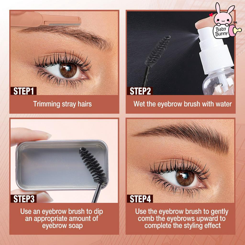 ❤ BELIA ❤ O.TWO.O Eyebrow Soap Brow Sculpt Lift Brow Styling Soap Waterproof Long Lasting Eyebrow Gel Pomade