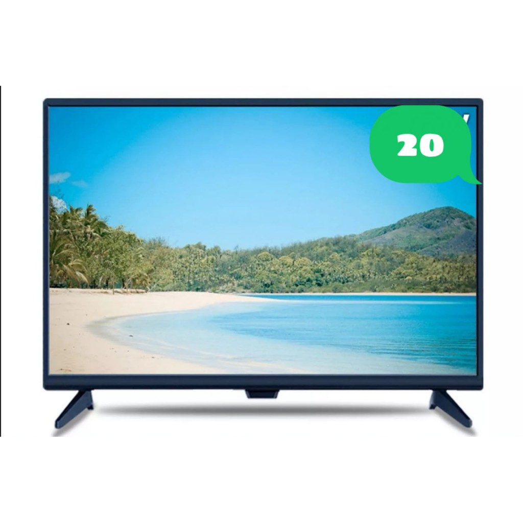 Gazela TV LED 20 INCH FULL HD LED TV BISA BUAT Monitor Komputer SUPPORT CCTV DAN PS3
