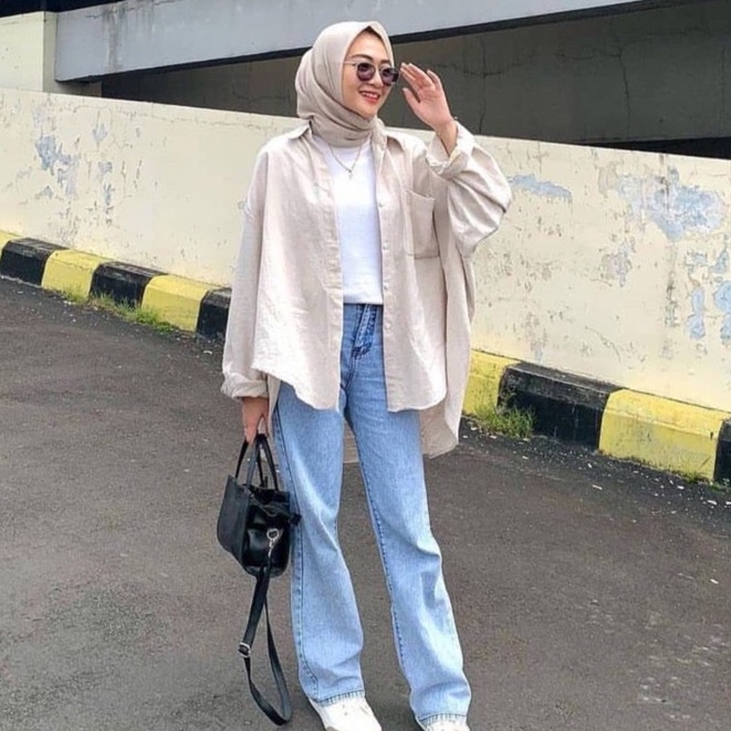 RX FASHION - KEMEJA OVERSIZE LINEN POCKET XXL / OLIVIA SHIRT / NOYA KEMEJA OVERSIZE / OLIVIA SHIRT / GIVY ALEA OVERSIZE SHIRT / AMARA KEMEJA / KALEA SHIRT OVERSIZE / ARKA LINEN / KINAN KEMEJA OVERSIZE- NN