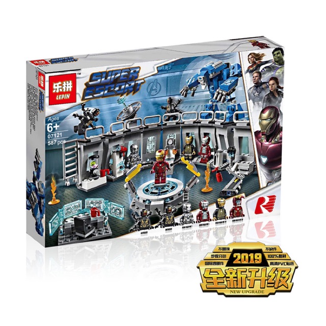 Lego Ironman Hall Of Armor lepin07121