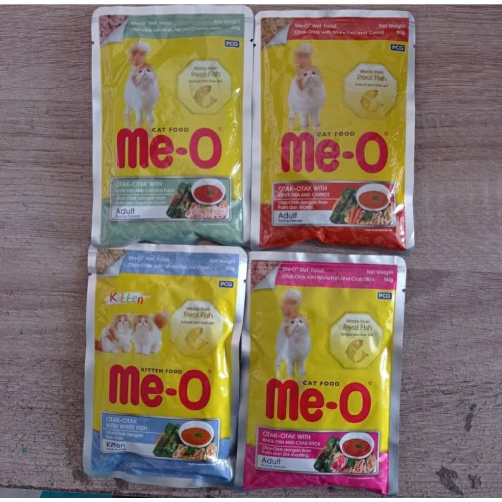 MEO POUCH OTAK OTAK 80g  ALL VARIAN