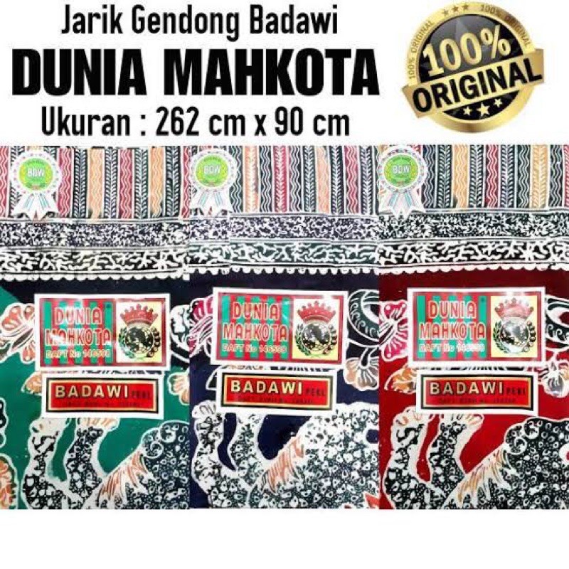 selendang / jarik / sewek / gendongan bayi badawi