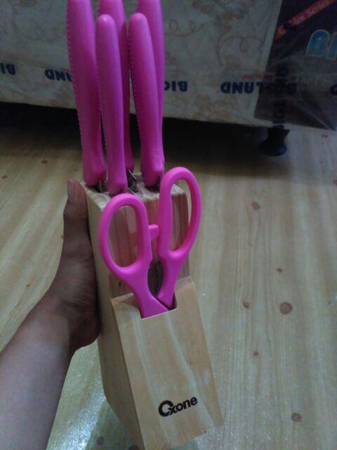 Ox 961 Pisau Dapur Set Warna Oxone Termurah!!! Dan Free Ongkir!!! Hhp
