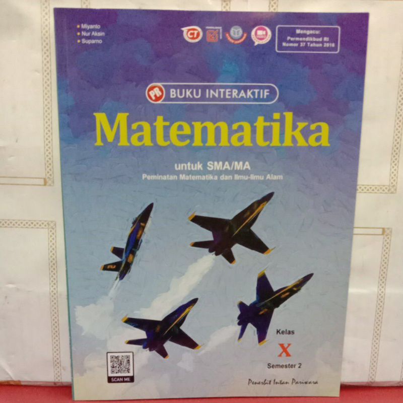 Buku PR/LKS interaktif matematika Peminatan  kelas X, 10 semester 2 (K13 revisi) intan pariwara, 202