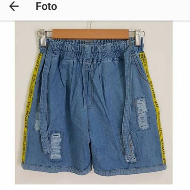 Celana jean pendek