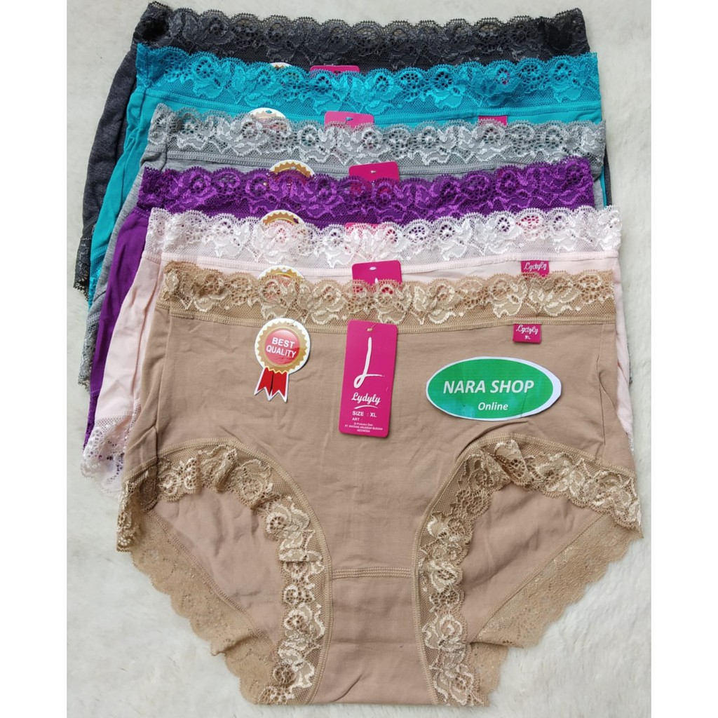 Lydyly LD 045 Renda | Celana Dalam Lydyly Renda Ukuran | CD Renda Polyester