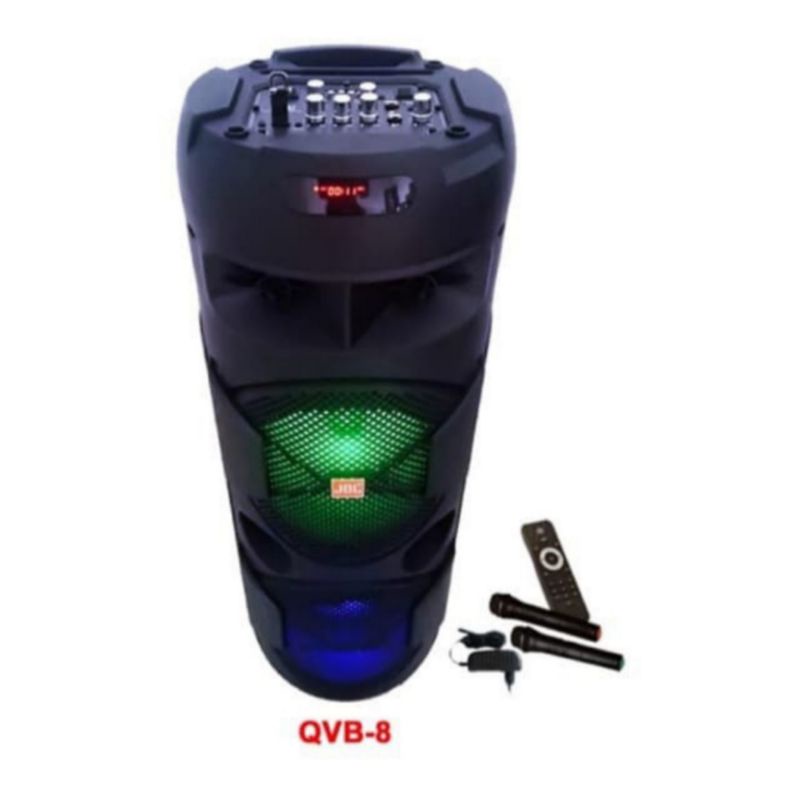 AGEN SPEAKER PORTABLE JDL QVB 8 BLUETOOTH GARANSI RESMI