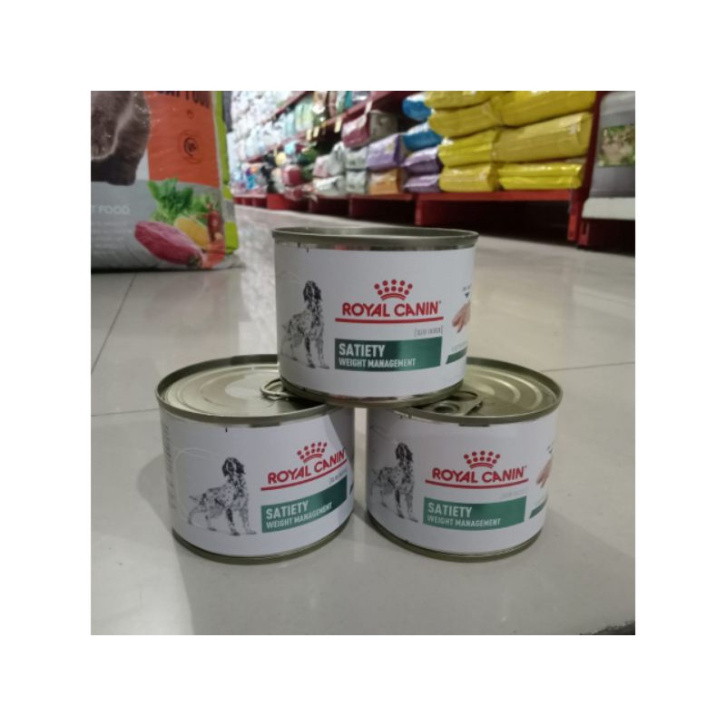 Royal Canin satiety kaleng 195 gr rc untuk anjing obesitas
