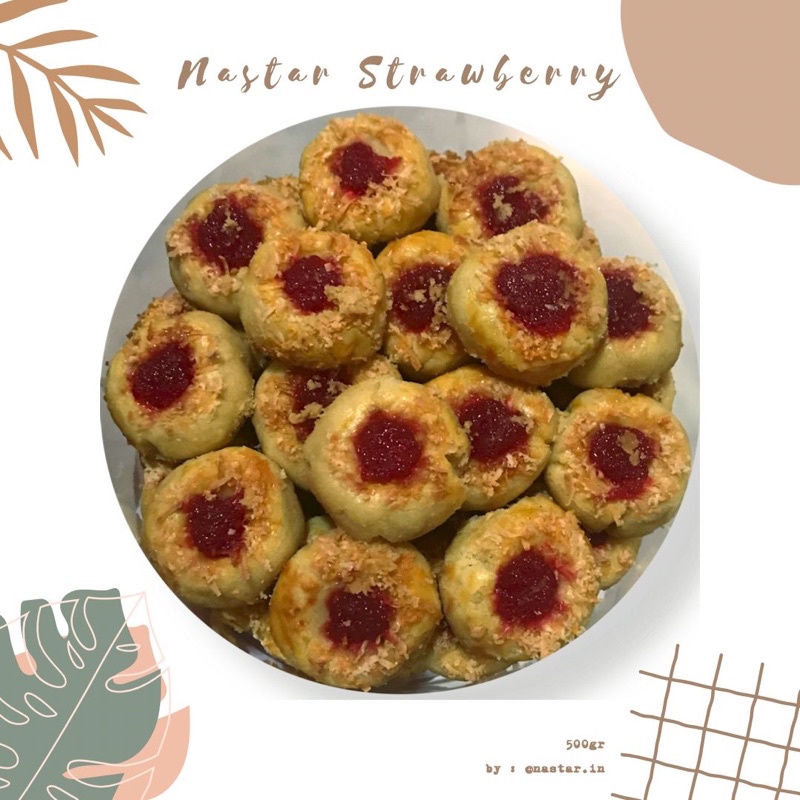 

Kue kering nastar strawberry / Kue kering / Kue lebaran