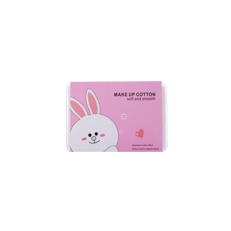 LAMEILA Super Soft Cotton Pad isi 1000pcs Kapas Tipis | Bunny Bear Kapas Super Tipis Kapas Silcot