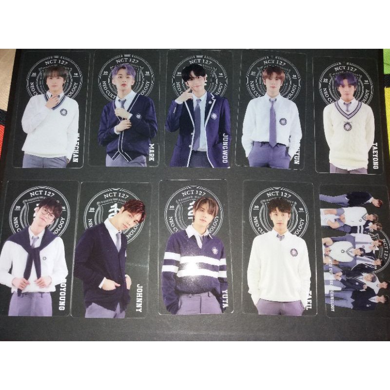 Jual Clear Bookmark Back To School Nct 127 Jaehyuntaeyongyutamark