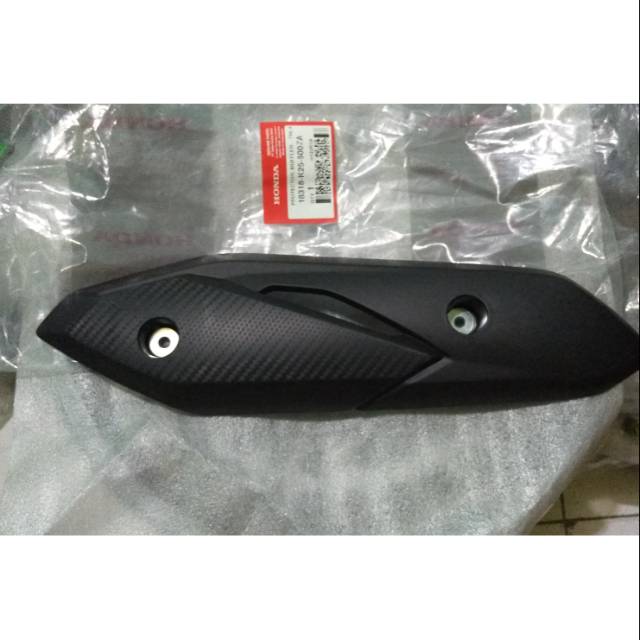 Cover tameng tutup knalpot beat fi esp 2015-2016 asli original