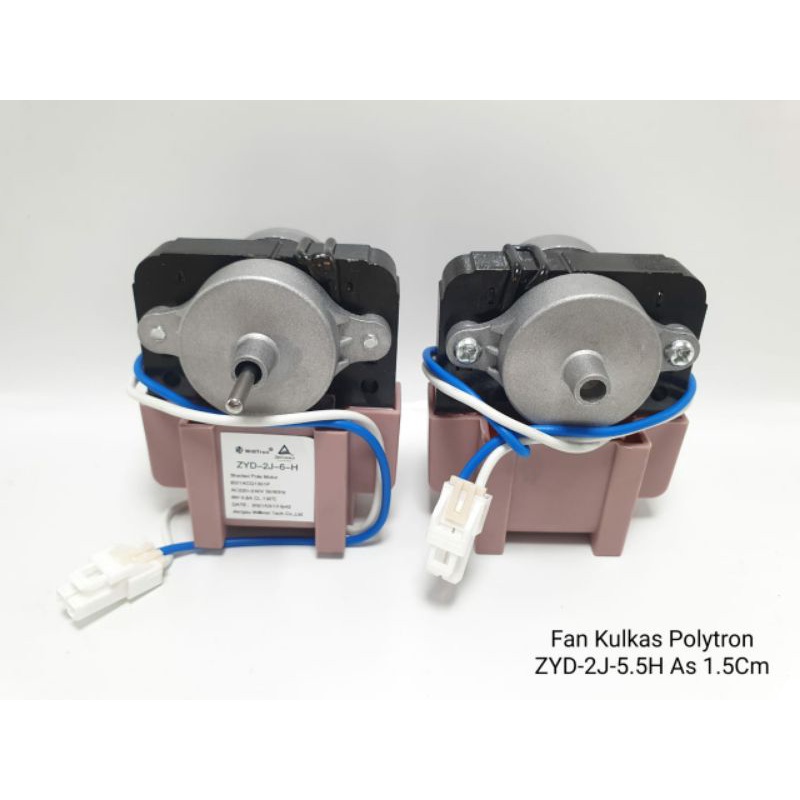 MOTOR FAN KULKAS POLYTRON ZYD-2J-5.5H AS 1.5CM