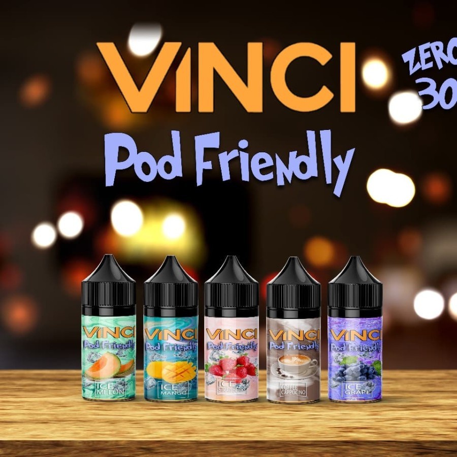 liquid Vinci 30ml non nikotin buat pod