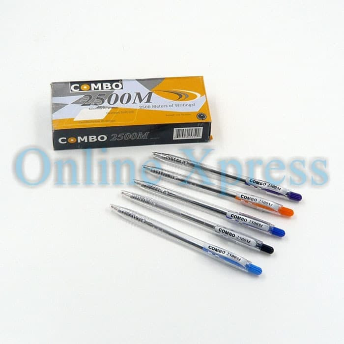 

MURAH Pulpen / Ballpoint / Pen Plastik Combo 2500M