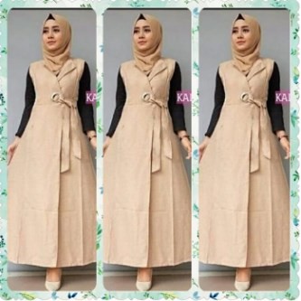 Blazer Blaser Wanita Long Coat Outerwear Cewek Fashion Remaja Kekinian Blazer Korea Plain Terbaru