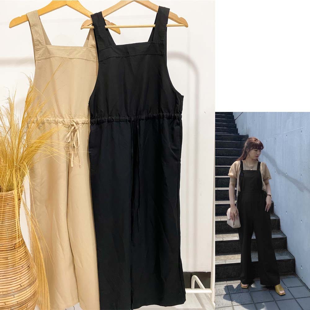 BEFAST - ZEC OOTD Wanita Jumpsuit LAENA / Jumpsuit Linen / Jumpsuit Kekiniaan Wanita / Jumpsuit Polos Casual / Baju Kodok Terbaru