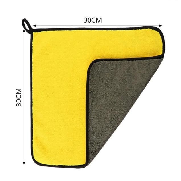 KAIN LAP DETAILING MICROFIBER 500 GSM 30 X 30 SUPER HIGH GRADE HALUS