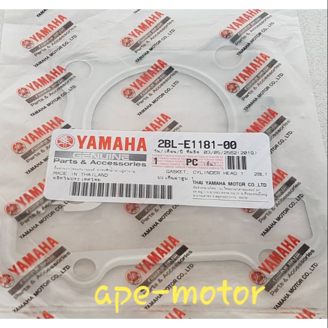 PAKING CYLINDER HEAD MIO M3  2BL-E1181-00 ORIGINAL YAMAHA