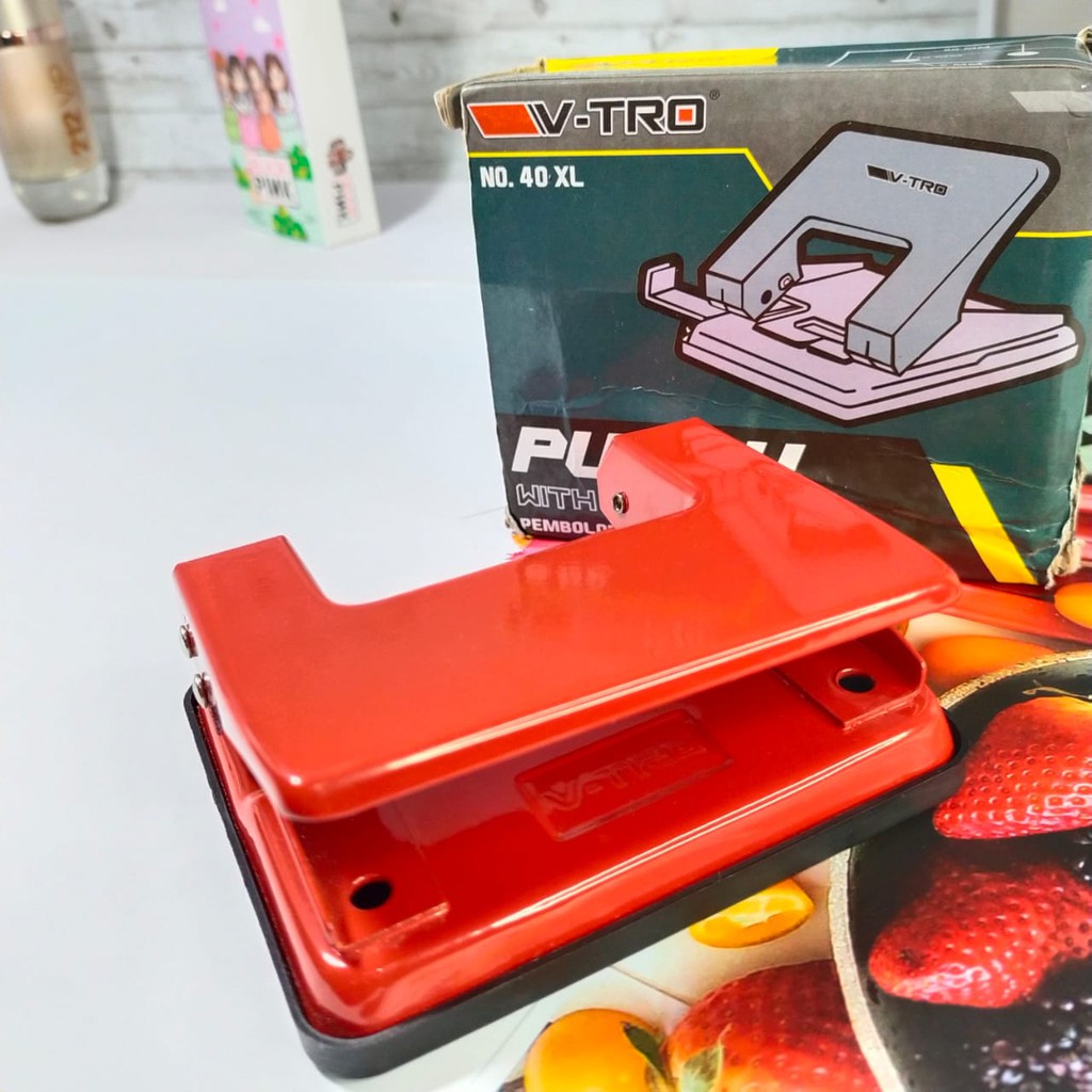 

Pembolong Kertas V-TRO dengan pengukur Nomor 40 XL perforator