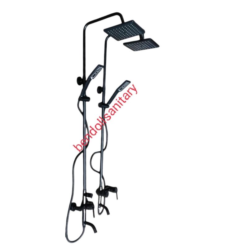 Shower Coloum Sus 304 Black / Shower Tiang Carlo Fiotini