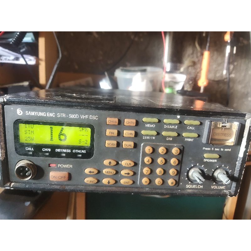 SAMYUNG ENC STR-580D VHF DSC RADIO TELEPHONE