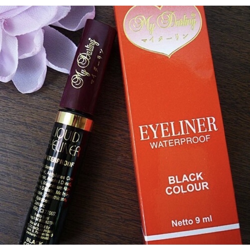 EYELINER MY DARLING BLACK WATERPROOF ORIGINAL BPOM