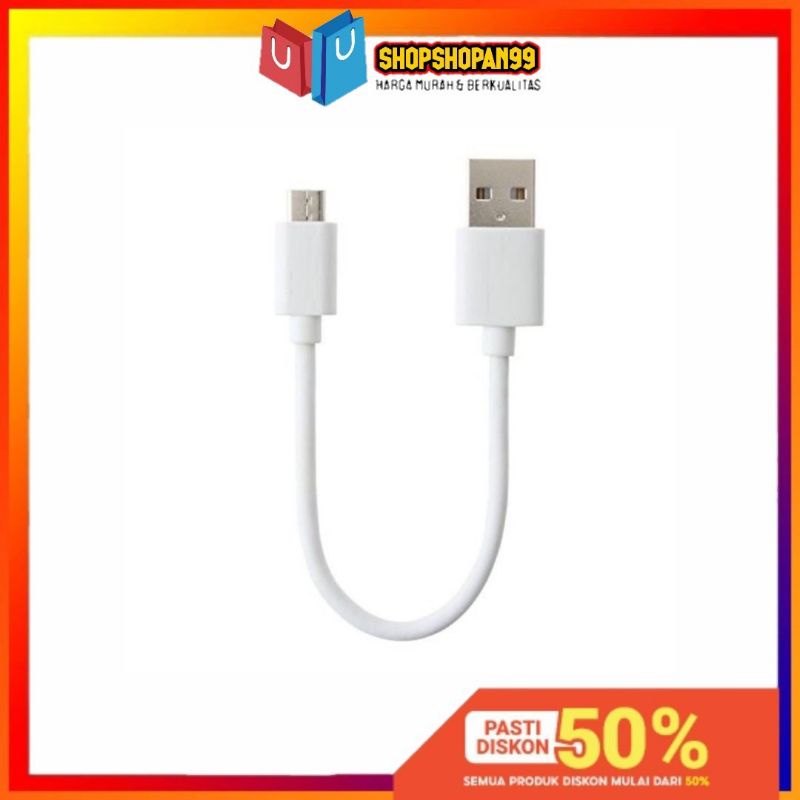 Kabel data powerbank MICRO USB 20cm / kabel data micro V8 20cm