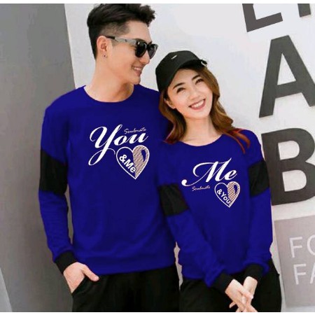 Baju Kaos Couple (DAPAT 2 BAJU) - Baju Kapel - Baju Copel - Baju Capel - Baju Caple - Baju Pasangan-