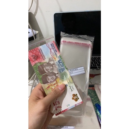 

PLASTIK OPP 100pcs PREMIUM ✅/plastik uang /plastik bungkus uang /plastik money bouquet /plastik bali