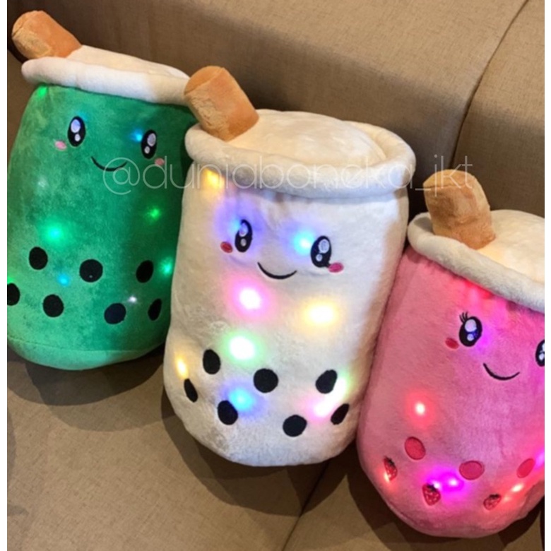 BONEKA BOBA IMPORT TERBARU LED /BONEKA BOBA LED /BONEKA VIRAL BOBA /BONEKA BOBA NYALA