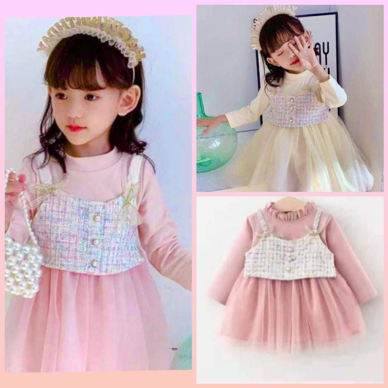 dres rompi anak cewe import