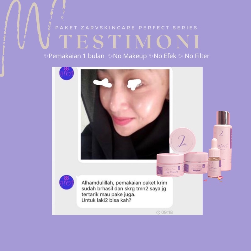 TERLARIS‼️ PAKET GLOWING PERFECT SERIES ZARV/ PAKET WHITENING / PAKET ACNE GLOWING / PAKET BRIGHTENING// zarv.skincare-6