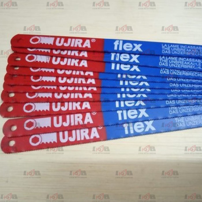 Mata Gergaji Besi Ujira 10D 24T Flexible Ukuran 300mm 12 inci Satuan
