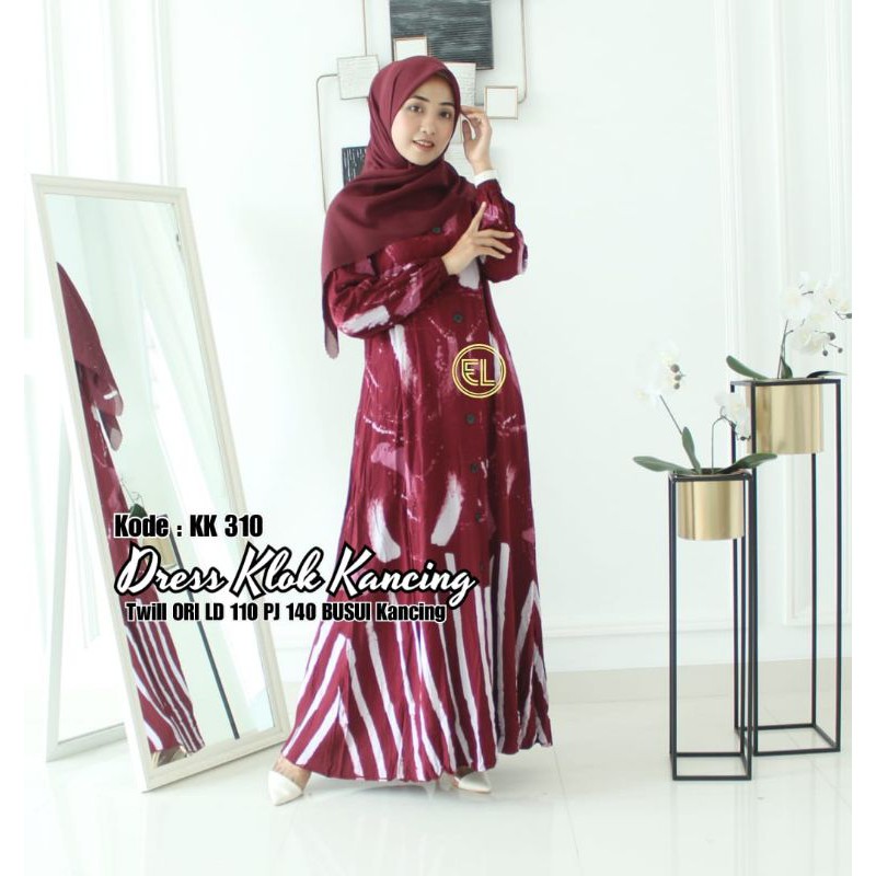 KK 310 - Gamis Twill ORI elzaf size XL