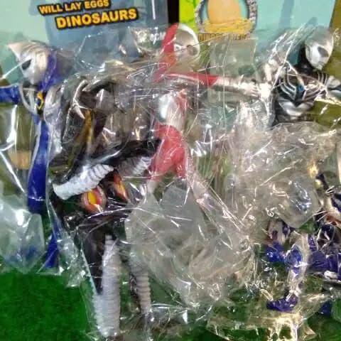 toys / mainan action figure Ultraman Evil Tiga Zoffy Agul Nexus Figure Set